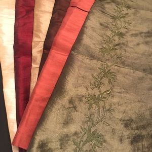 Taffeta Fabric Pieces (6)